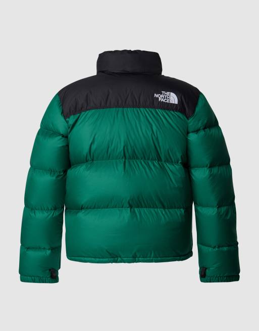 Chaqueta verde y negra acolchada 1996 Retro Nuptse de The North