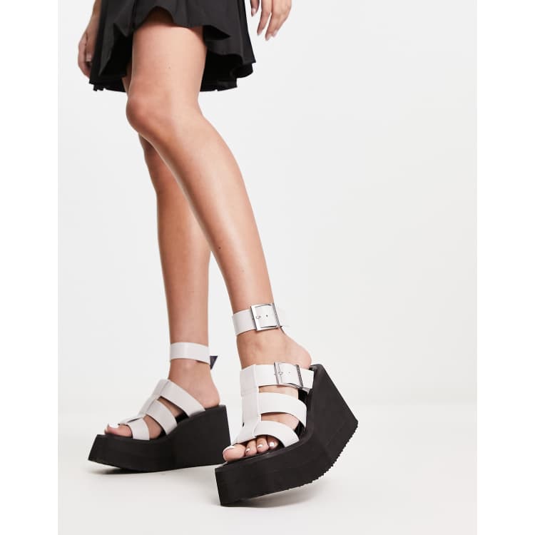 Charles and 2025 keith wedge sandals