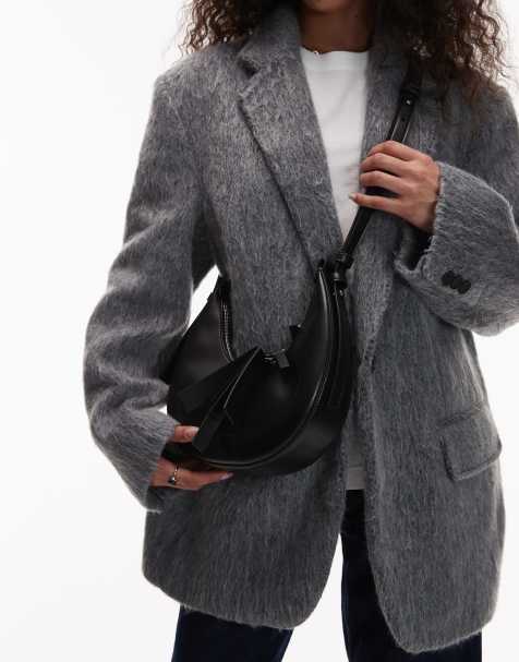 Charles & Keith Carey shoulder bag in noir - view 1