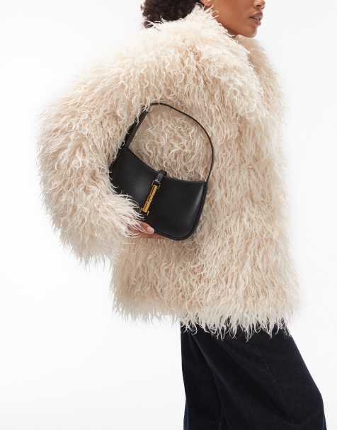 Charles & Keith Cesia shoulder bag in black - view 1