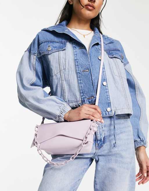 Charles & Keith crossbody bag in lilac | ASOS
