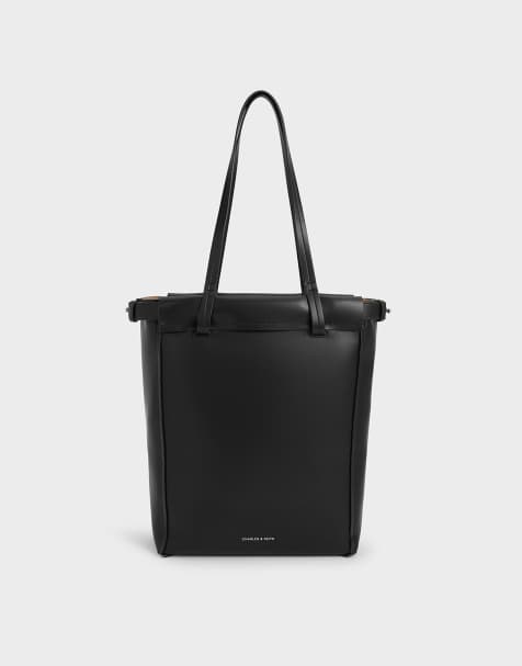 Charles & Keith Ellis tote bag in noir - view 1