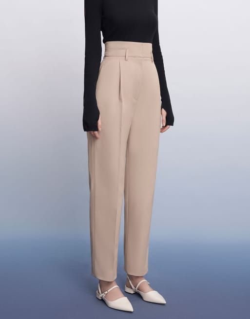 Charles & Keith Roxane slingback mary jane flats in chalk, 2 of 4