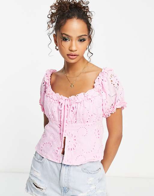 Sara Ruffle Detail Top Sara Ruffle Detail Top