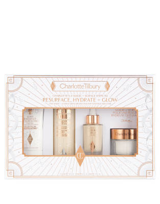 Charlotte Tilbury - 4 Steps To Glowing Skin - Hautpflege-Set für strahlende Haut-Bunt