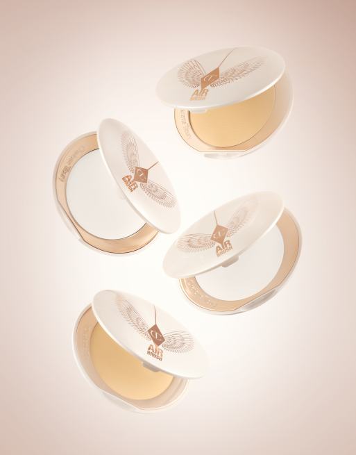 Charlotte Tilbury – Airbrush Brightening Flawless Finish Refillable Powder – Ansiktspuder – Tan/Deep, 3 av 4