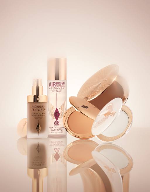 Charlotte Tilbury – Airbrush Brightening Flawless Finish Refillable Powder – Ansiktspuder - Tan/Deep, 3 av 3