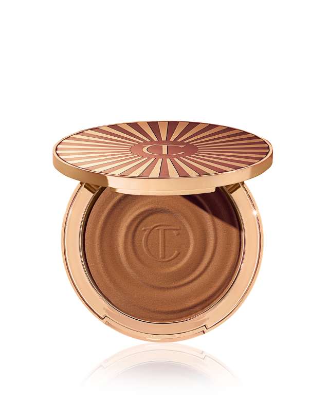 Charlotte Tilbury Beautiful Skin Sun-Kissed Glow Bronzer- Medium