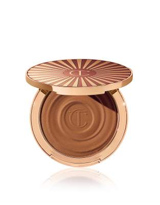 Charlotte Tilbury Beautiful Skin Sun-Kissed Glow Bronzer- Medium-Neutral