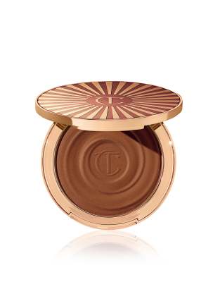 Charlotte Tilbury Beautiful Skin Sun-Kissed Glow Bronzer- Tan-Neutral