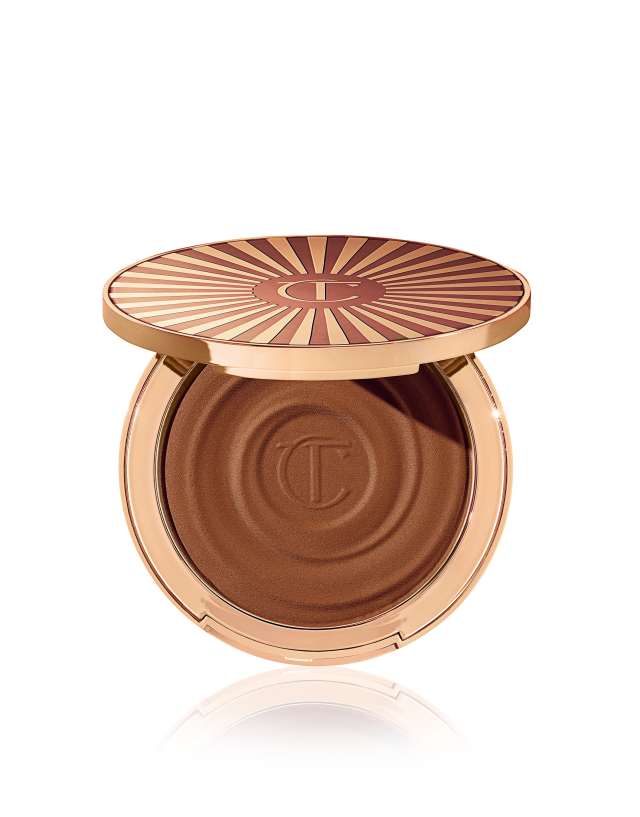 Charlotte Tilbury Beautiful Skin Sun-Kissed Glow Bronzer- Tan