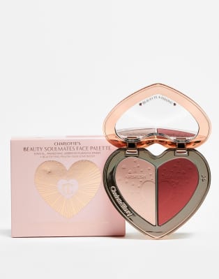 Charlotte Tilbury Charlotte Tilbury Beauty Soulmates Face Palette - Pillow Talk Flawless Peach-Orange