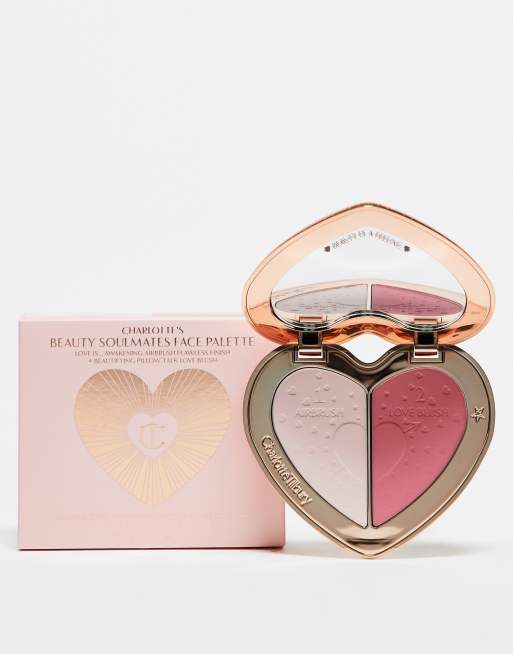 Charlotte Tilbury – Beauty Soulmates – Paleta do twarzy – Pillow Talk Flawless Pink