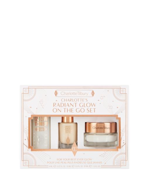 Charlotte Tilbury – Charlotte's Radiant Glow On The Go – Zestaw kosmetyków rozświetlających – taniej o 28%