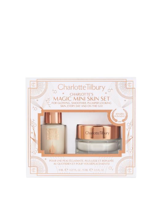 Charlotte Tilbury – Charlotte's Revitalising Magic Mini Skin Set – Zestaw dwóch produktów do pielęgnacji skóry w rozmiarze podróżnym – 28% taniej