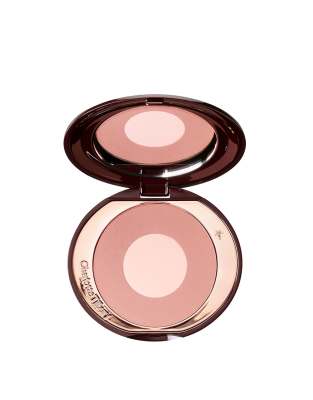 Shop Charlotte Tilbury Cheek To Chic Blusher - Pillow Talk-pink