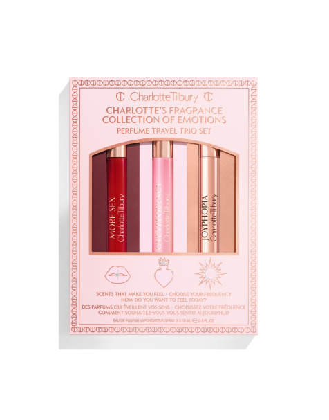 Charlotte Tilbury Collection of Emotions Fragrance Travel Trio Set (Worth £60) - view 1