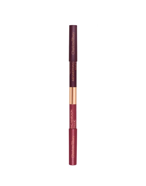 Charlotte Tilbury – Eye Colour Magic Liner Duo – Dwustronna kredka do oczu – Mesmerising Maroon, 4 z 4