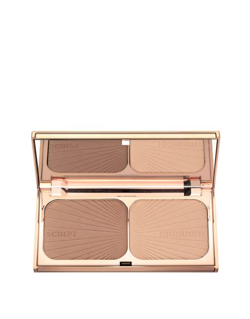 Charlotte Tilbury – Filmstar Bronze & Glow – Paleta do konturowania – cera jasna i średnia