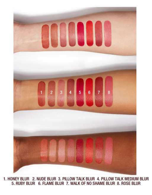Charlotte Tilbury – Flawless Lip Blur – Szminka – Rose, 4 z 4