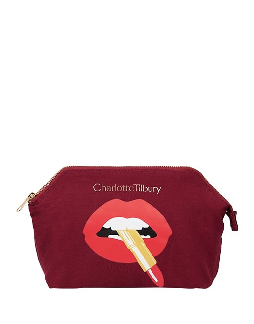 Charlotte Tilbury Hot Lips Makeup Bag