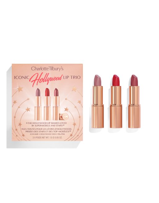 Charlotte Tilbury – Iconic Hollywood – Zestaw trzesz pomadek do ust, 2 z 4