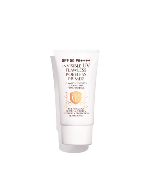 Charlotte Tilbury – Invisible UV Flawless Poreless Primer – Transparenter Primer mit UV-Schutz für eine makellose, porenlose Haut, 60 ml, 3 von 4