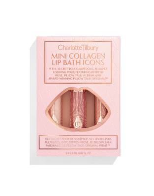 Charlotte Tilbury - Lip Bath Icons - Mini-Lippenbalsam mit Kollagen-Bunt