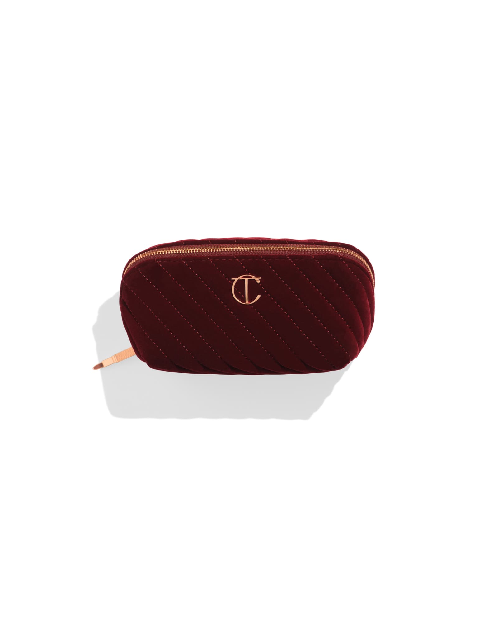 Бархатная косметичка-органайзер Charlotte Tilbury - Средний размер