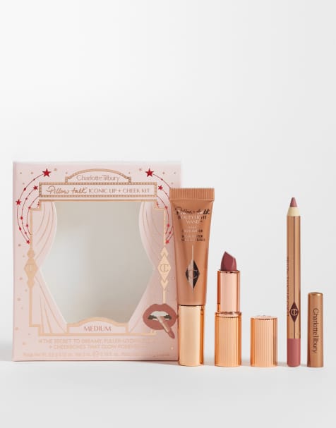 Charlotte Tilbury Pillow Talk Iconic kit para labios y mejillas - Medium - valorado en 42 £ - view 1