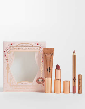 Charlotte Tilbury Pillow Talk Iconic Lip + Cheek Kit - Medium - Worth  42