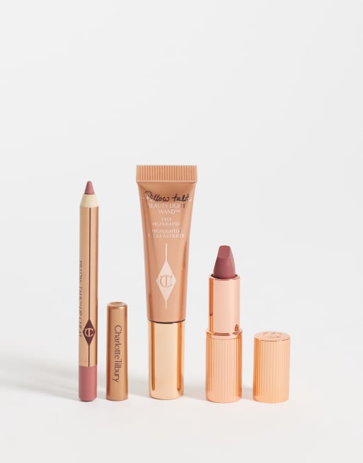 Charlotte Tilbury Pillow Talk Iconic Lip + Cheek Kit - Original, 4 of 4