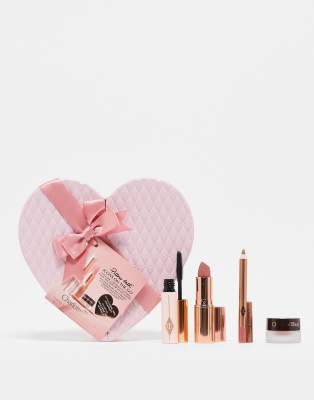 Charlotte Tilbury - Pillow Talk Icons On The Go - Coffret de produits format voyage (36 % d'économies)