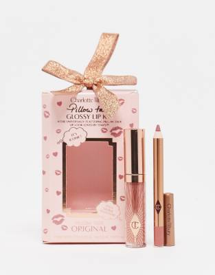 Charlotte Tilbury Charlotte Tilbury Pillow Talk Mini Glossy Lips Duo Pillow Talk - 36% Saving-Pink
