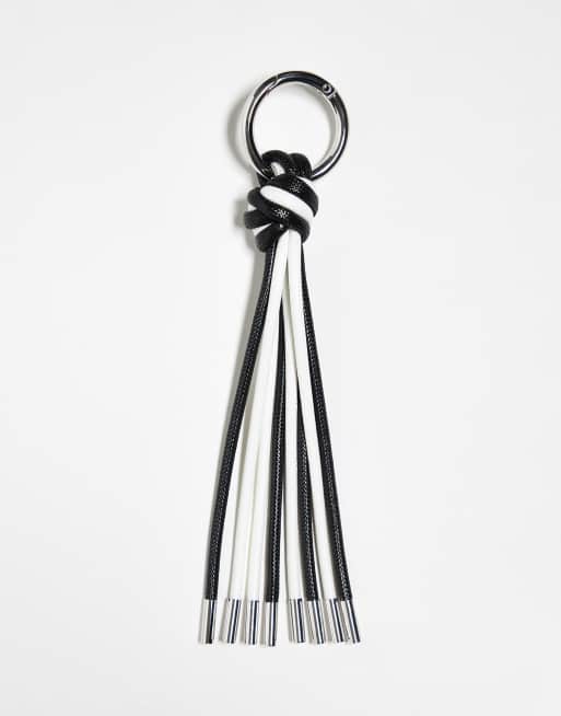 Charm para bolso multicolor de cuero sintético para festivales de ASOS DESIGN