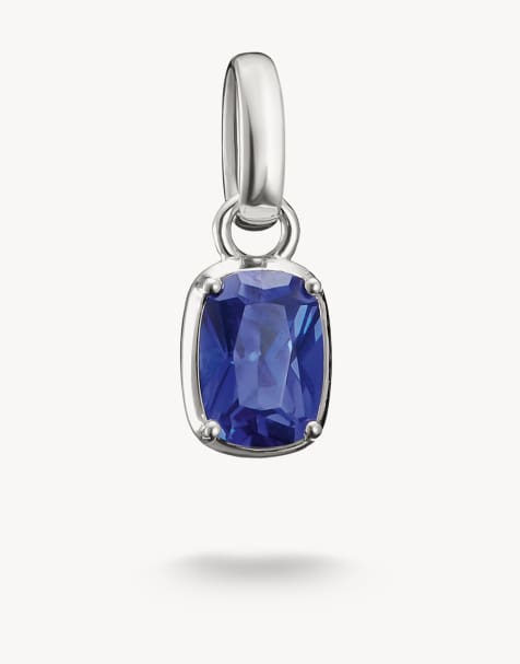 Charm plateado y azul de Thomas Sabo - view 1