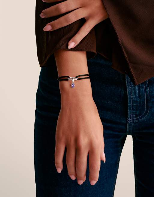 Charm plateado y violeta de Thomas Sabo, 3 de 4