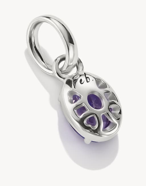 Charm plateado y violeta de Thomas Sabo, 4 de 4