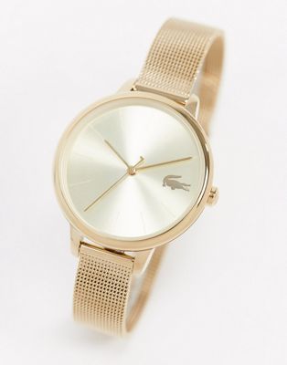 фото Часы с сетчатым браслетом lacoste 2001128-золотой