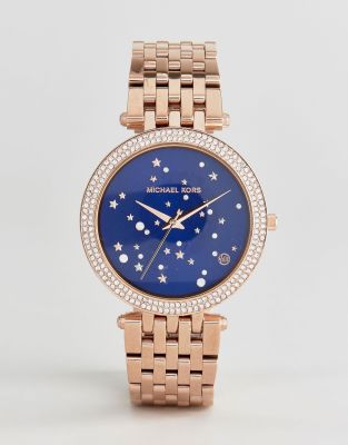 michael kors watch with stars