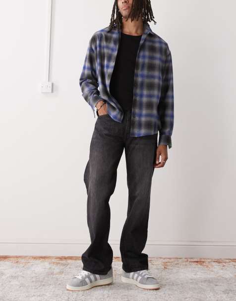 Cheap Monday – Anti – Bleksvarta jeans med raka ben i unisex-modell - view 1