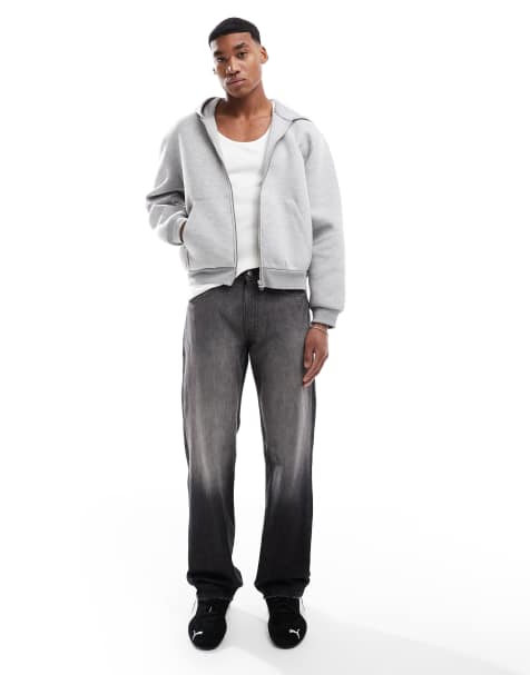 Cheap Monday - Anti - Jeans dritti rigidi lavaggio nero Rubby - view 1