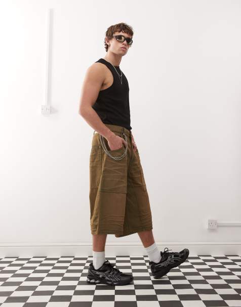 Cheap Monday - Dunno - Jorts i dyb brun vask - view 1