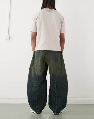 Cheap Monday Dunno super baggy skater jeans in khaki wash | ASOS