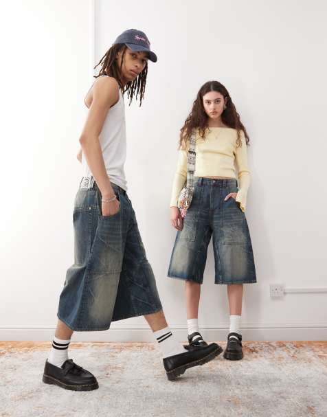 Cheap Monday - Dunno - Unisex - Jorts i vintage vask - view 1