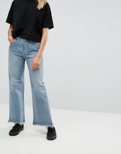 Cheap monday hot sale flare jeans