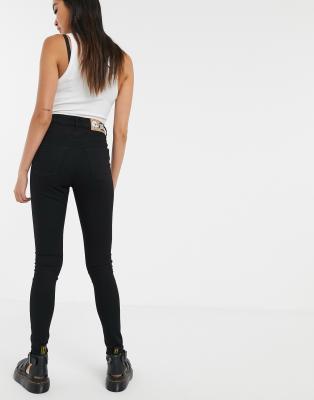 cheap monday high spray jeans black