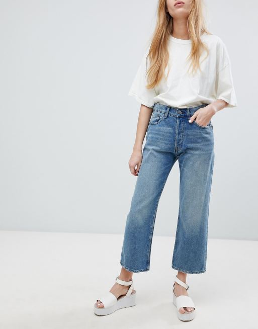 jean cheap monday femme taille haute