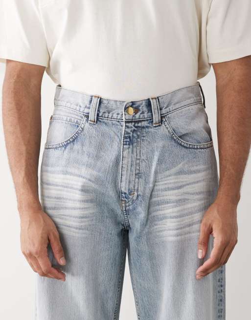 Cheap Monday - Jeans ampi blu lavaggio chiaro , 4 di 5