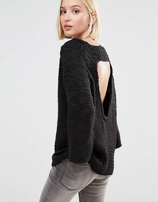 Cheap Monday Knit Jumper with Open Back